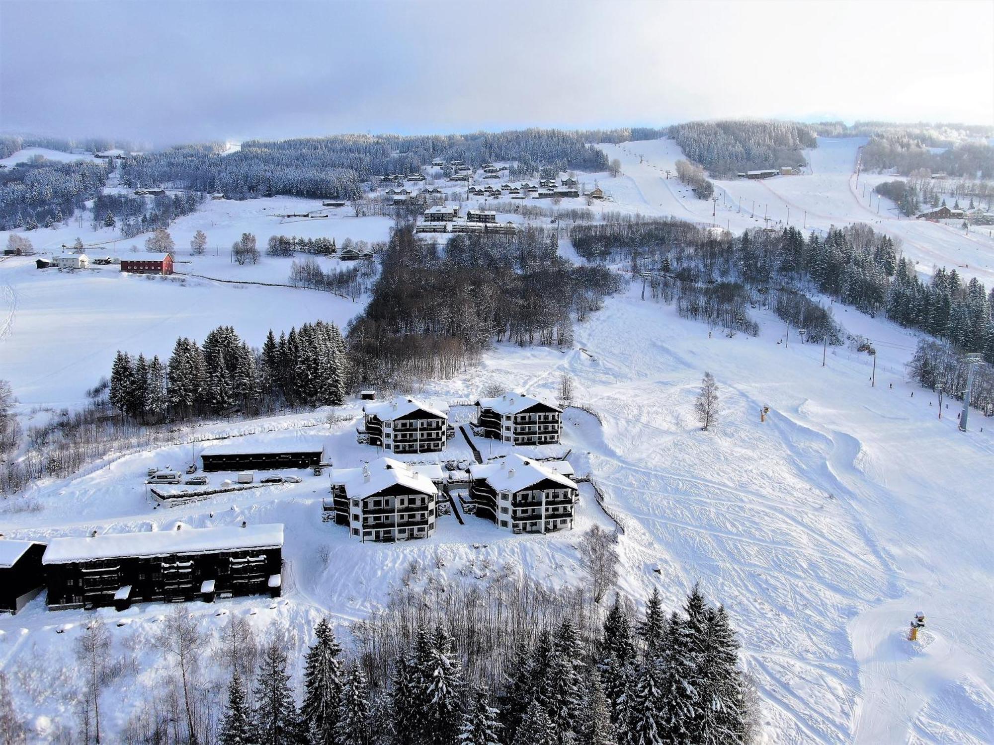 Alpin Apartments Solsiden Хафьель Экстерьер фото